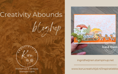 Creativity Abounds Bloghop Januari 2026 Cute as a Bug Stampcamp