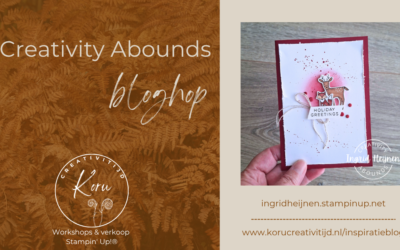 Creativity Abounds – Christmas in july
